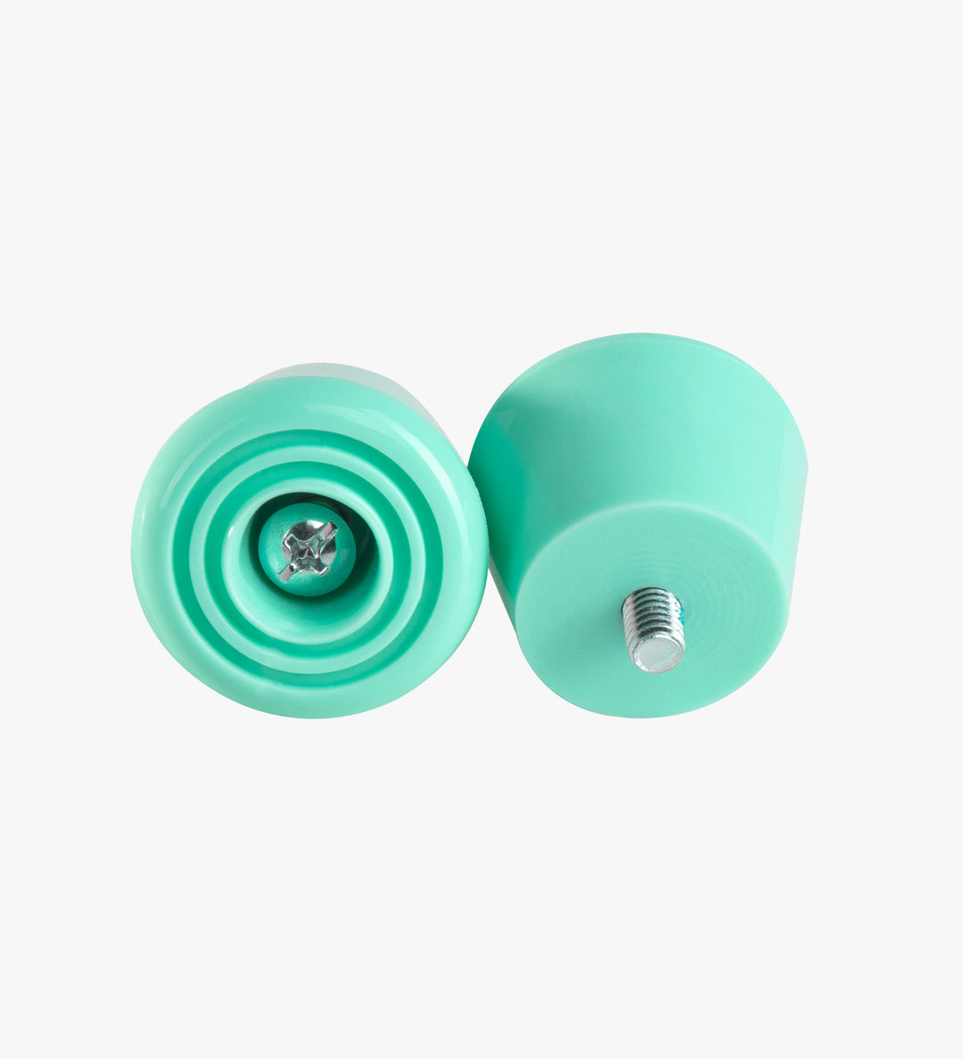 C7skates Mint roller skate stoppers made from durable polyurethane PU82A and measure 47 by 35 mm. 