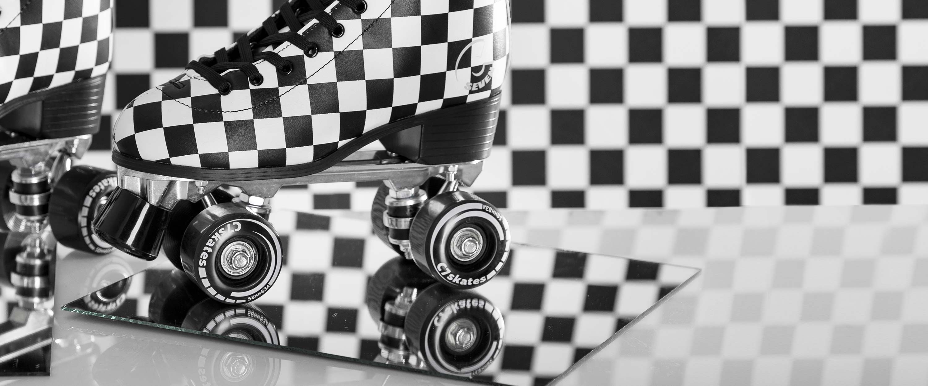 C7skates Checkerboard Premium Quad Roller 2024 Skate