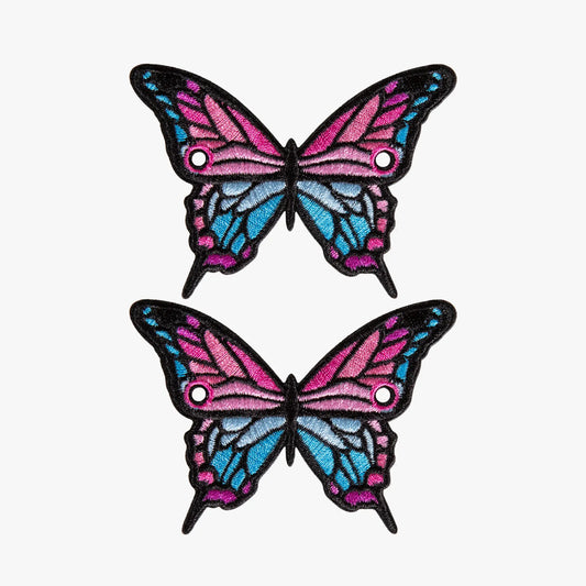 Pink Sunset Butterfly Charms