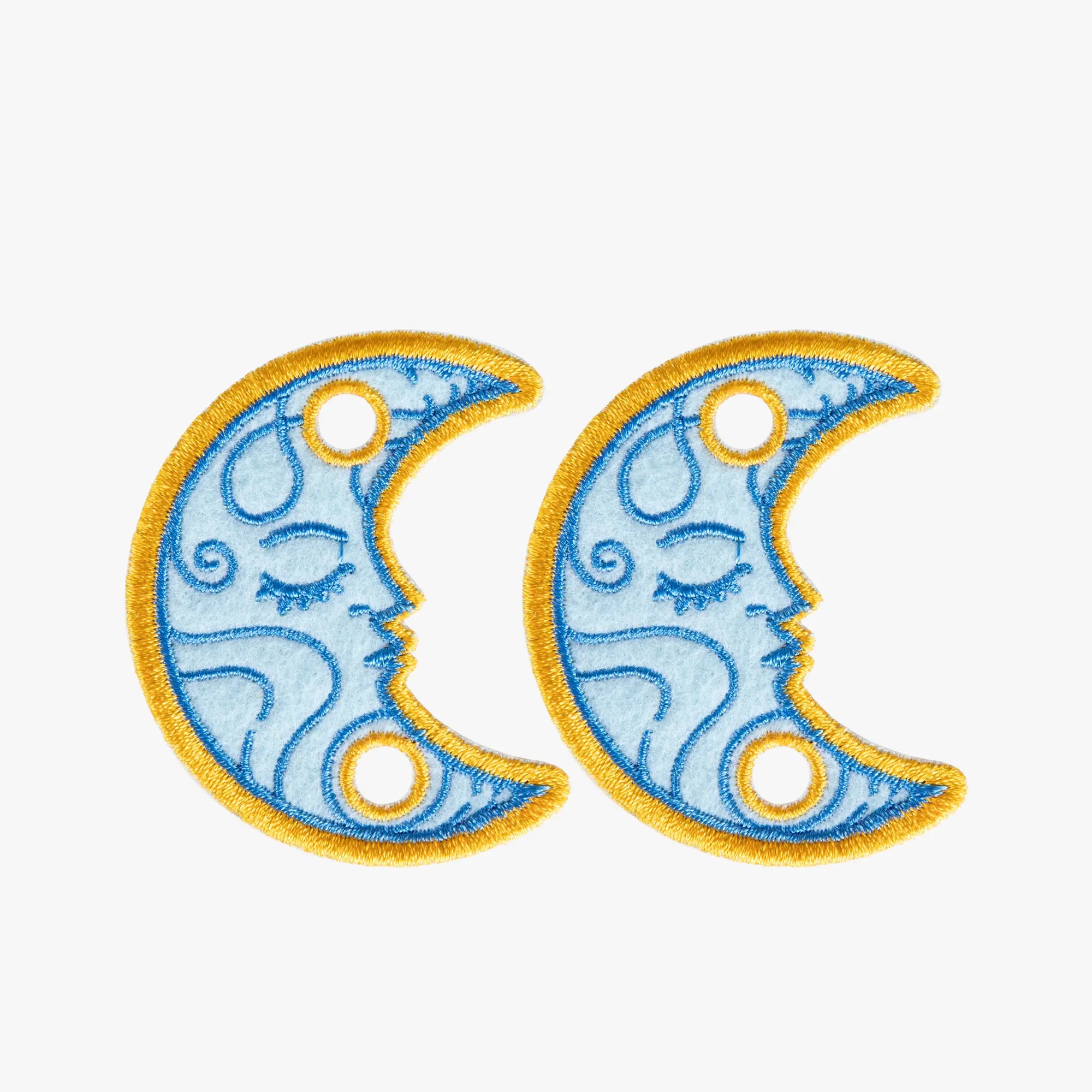 Heavenly Blue Celestial Moon Charms