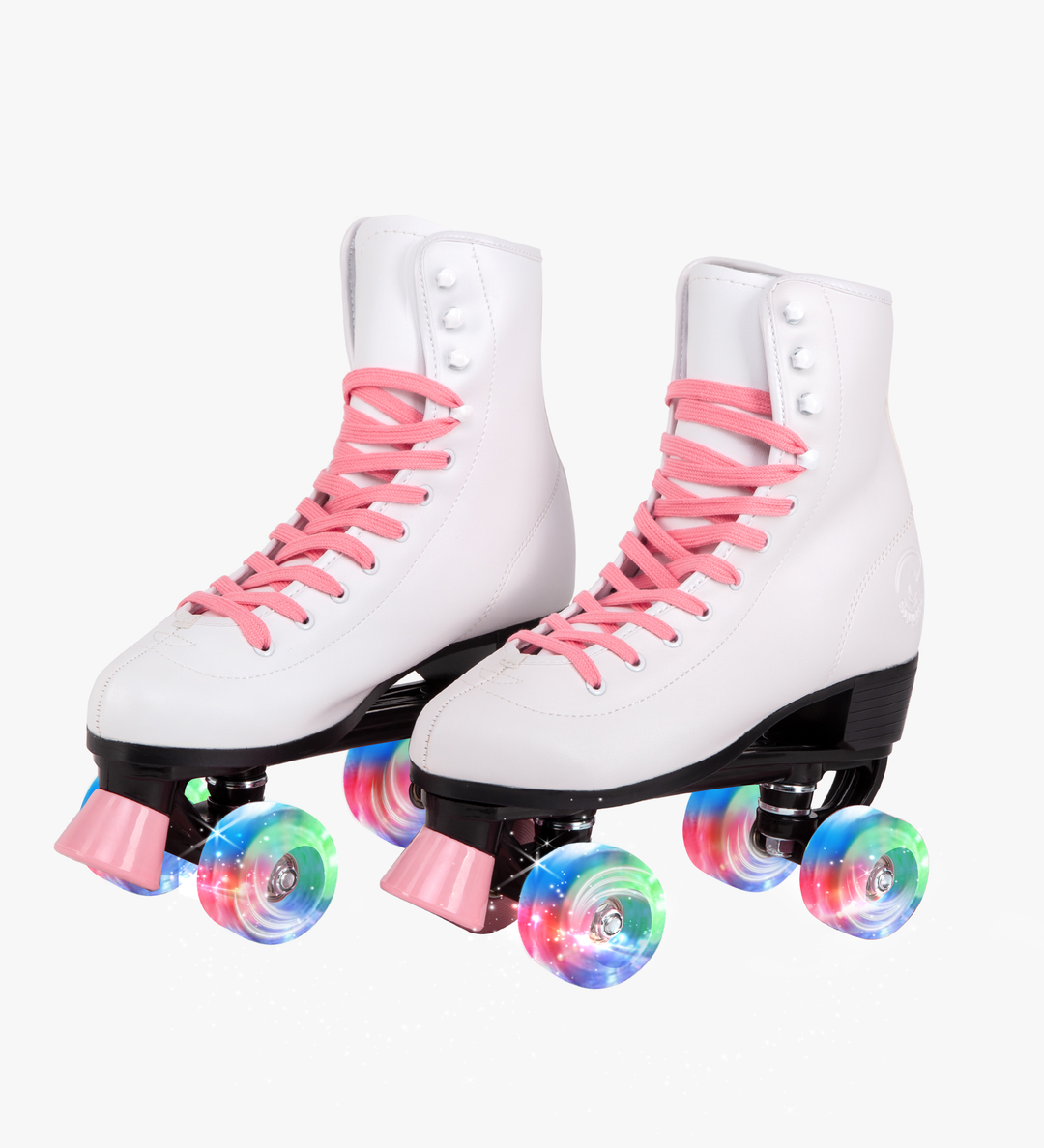 Candy Pink Quad Skates