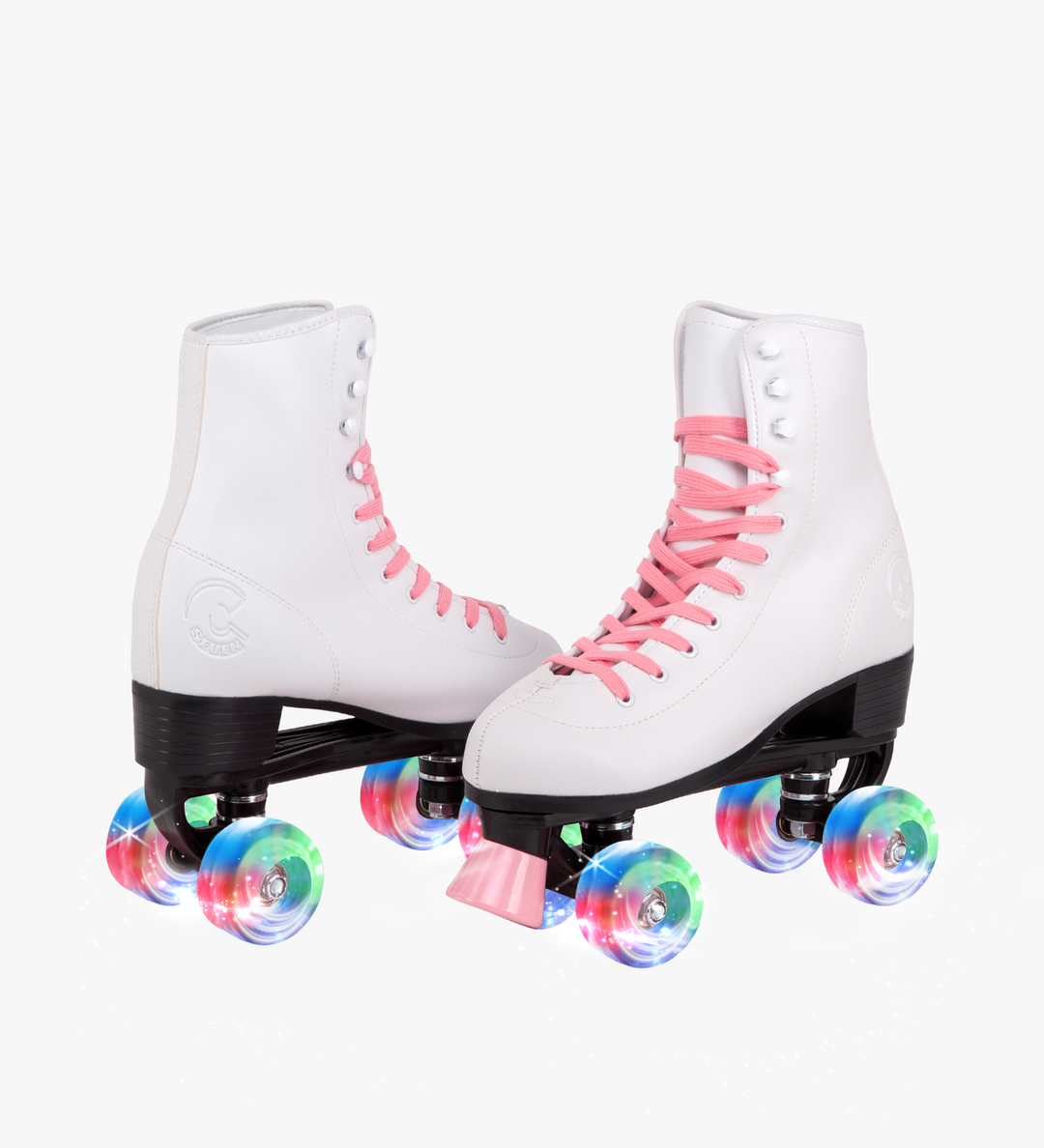 Candy Pink Quad Skates