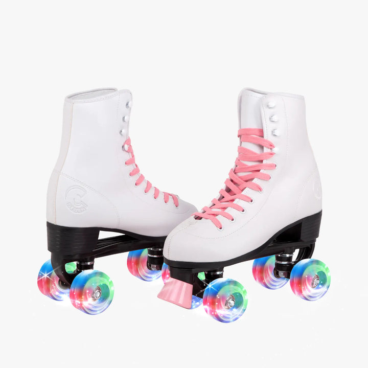 Candy Pink Quad Skates