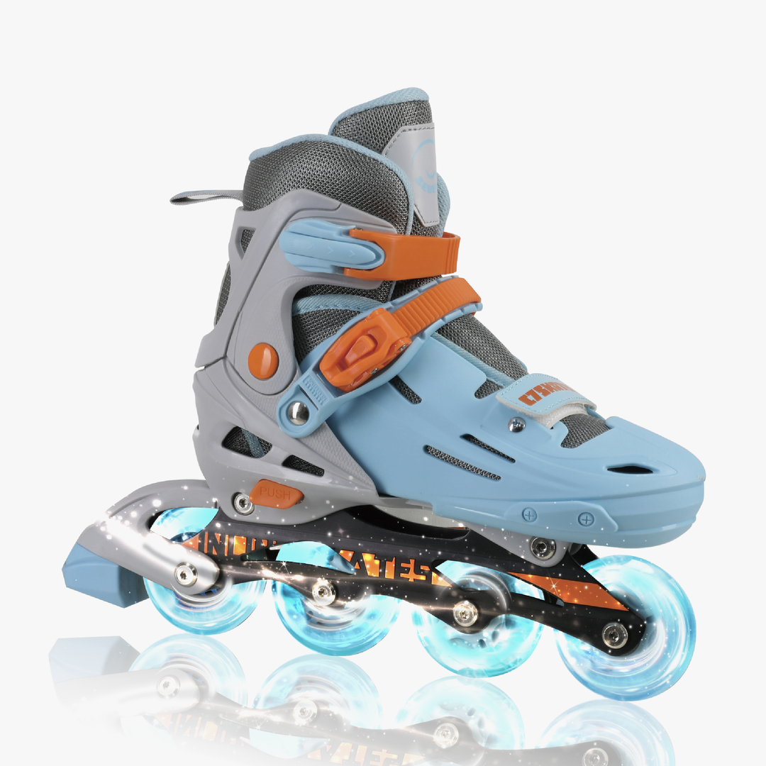 Wave Rider Youth Inline Skates with Light Up Wheels