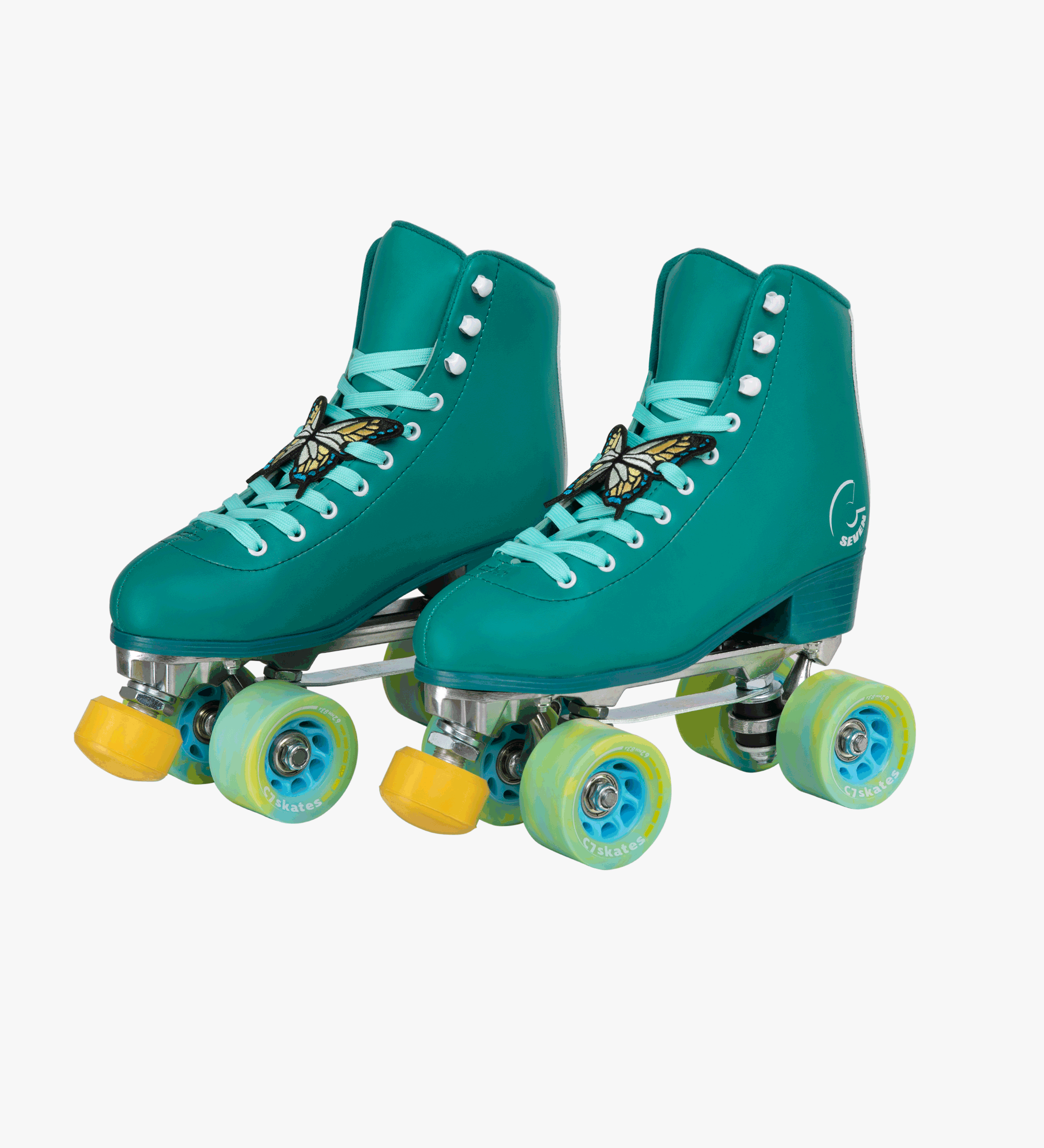 Fairy Forest-Yellow DIY Quad Skates