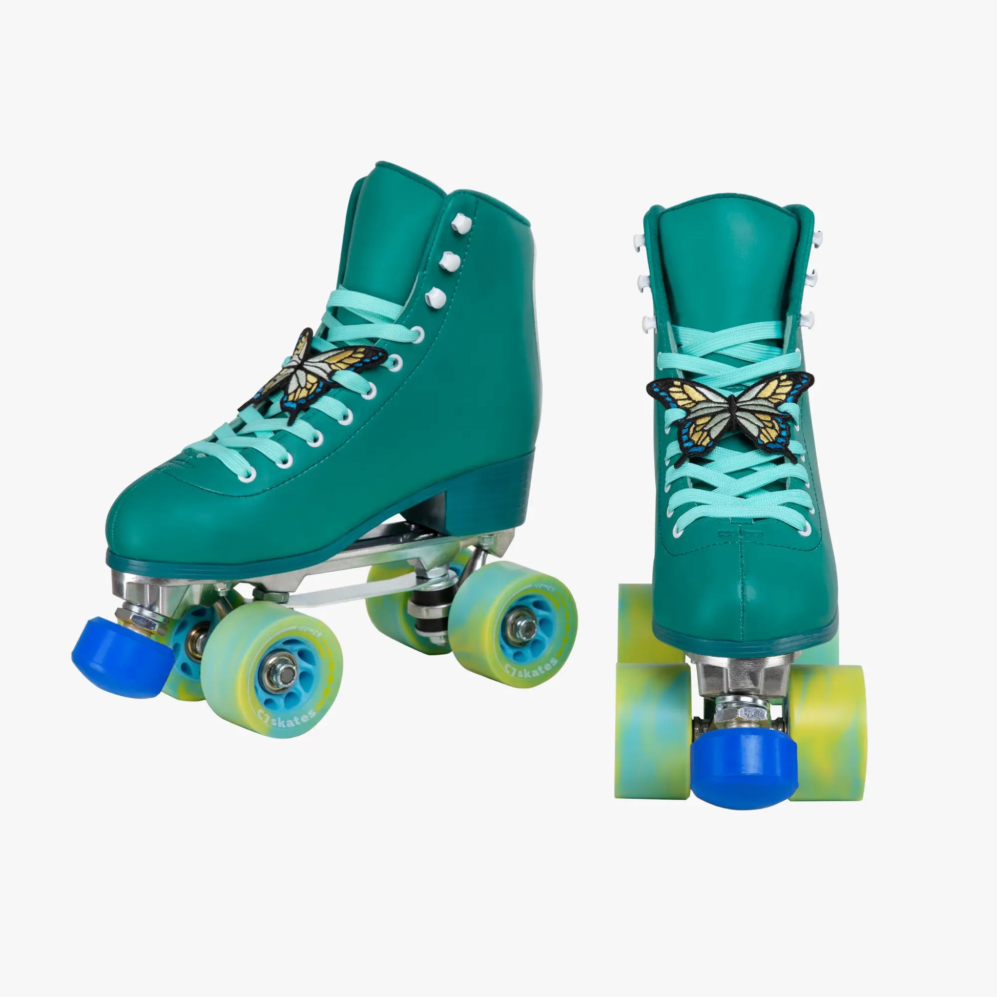 Fairy Forest-Blue DIY Quad Skates