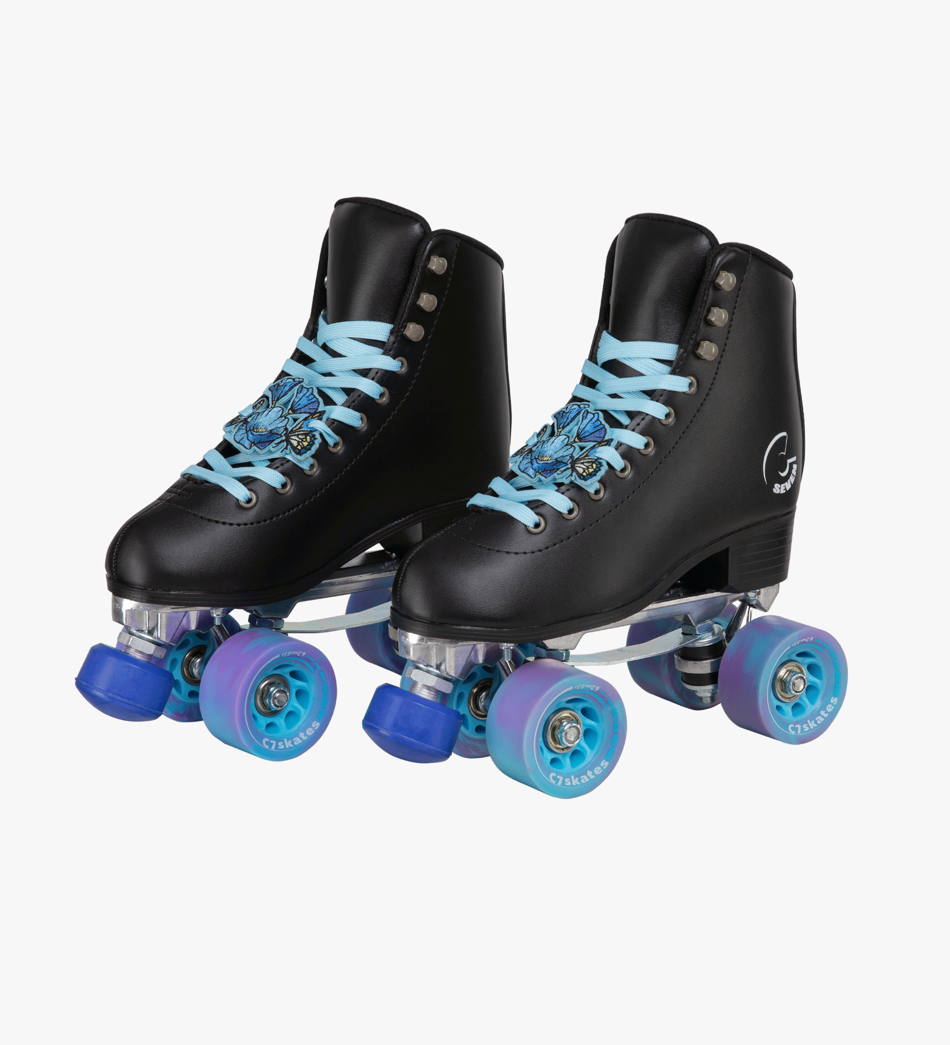 Somber-Blue DIY Quad Skates