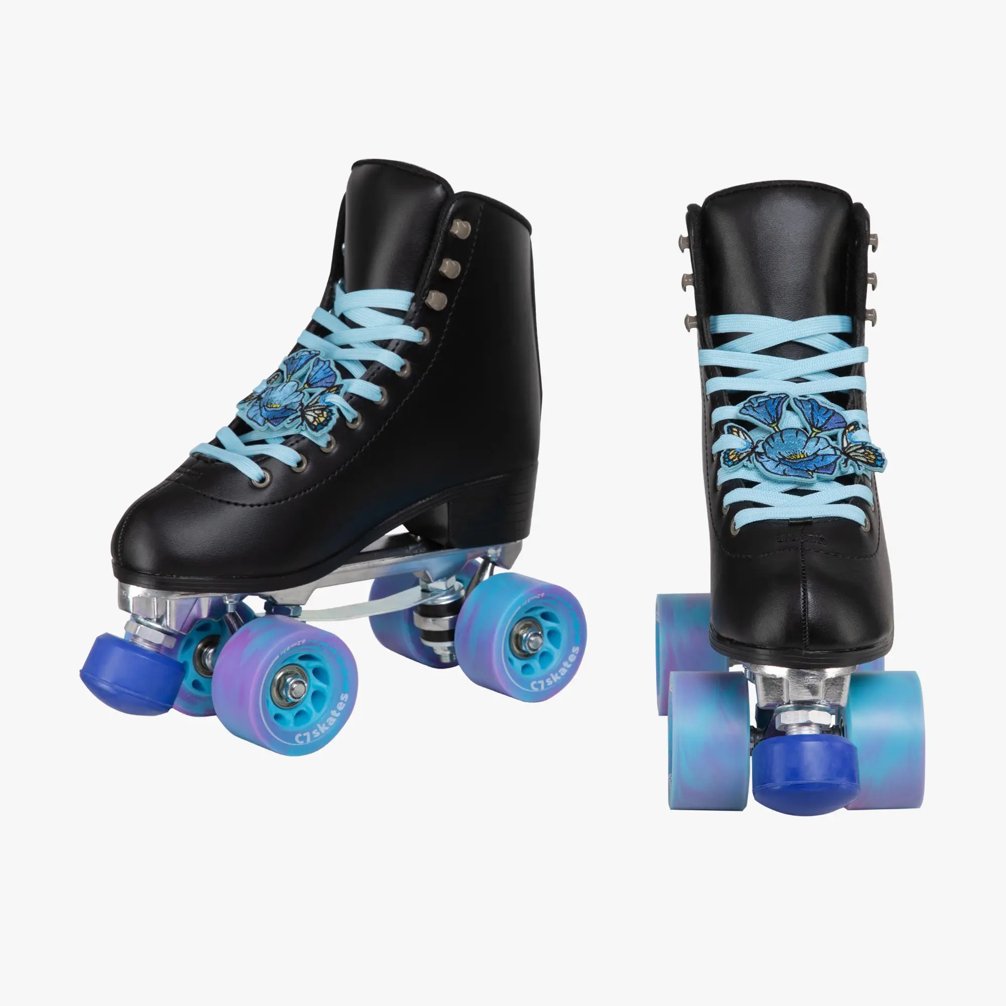 Somber-Blue DIY Quad Skates