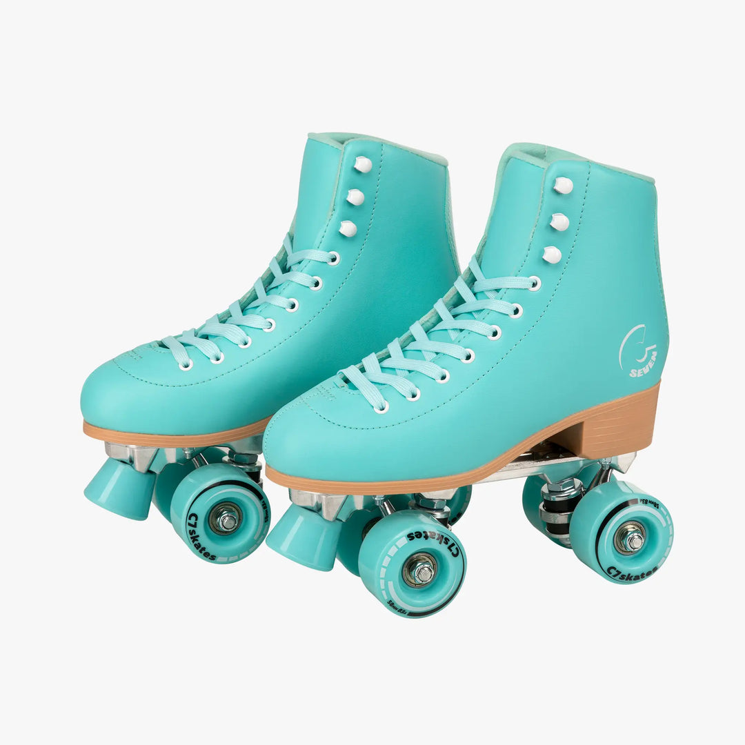 Aquamarine Quad Skates