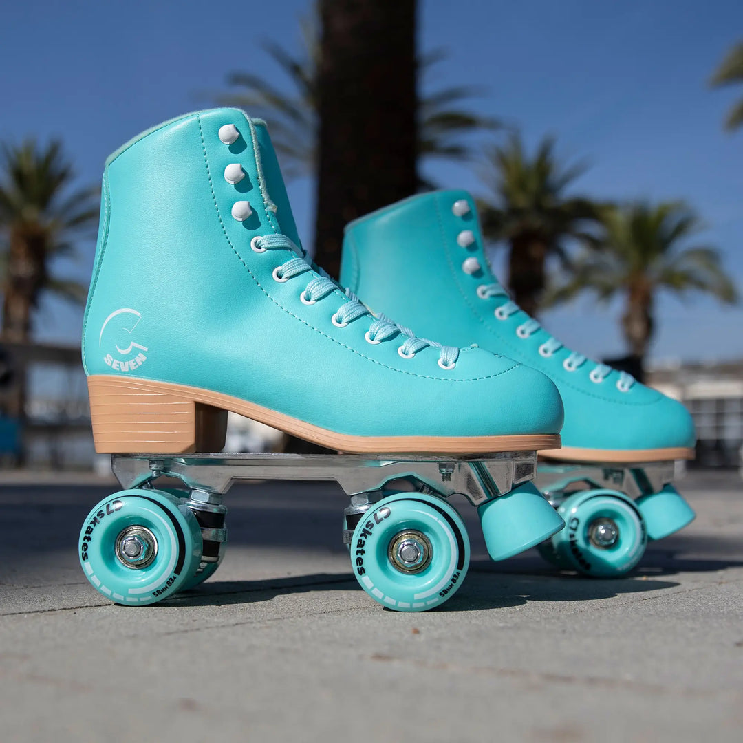 Aquamarine Quad Skates