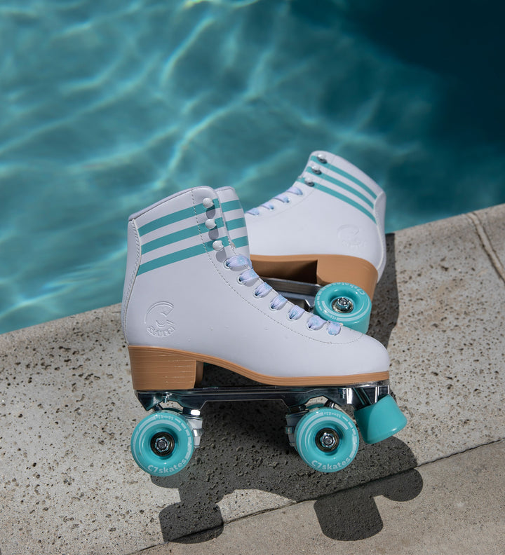 The Summer I Turned Pretty Blue Daisy Quad Skates