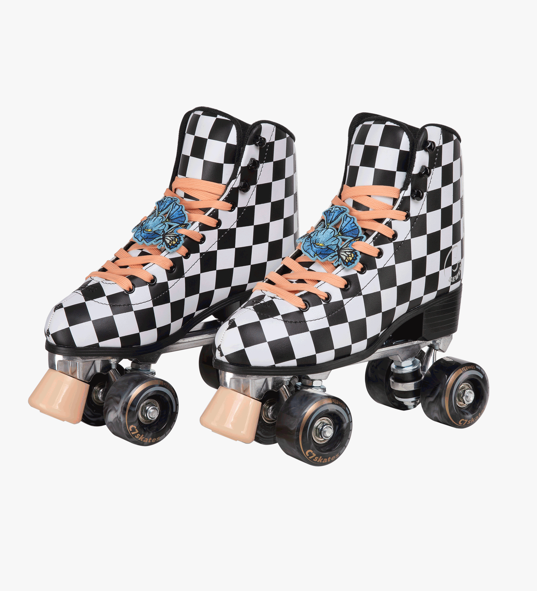 Checker DIY Quad Skates C7skates