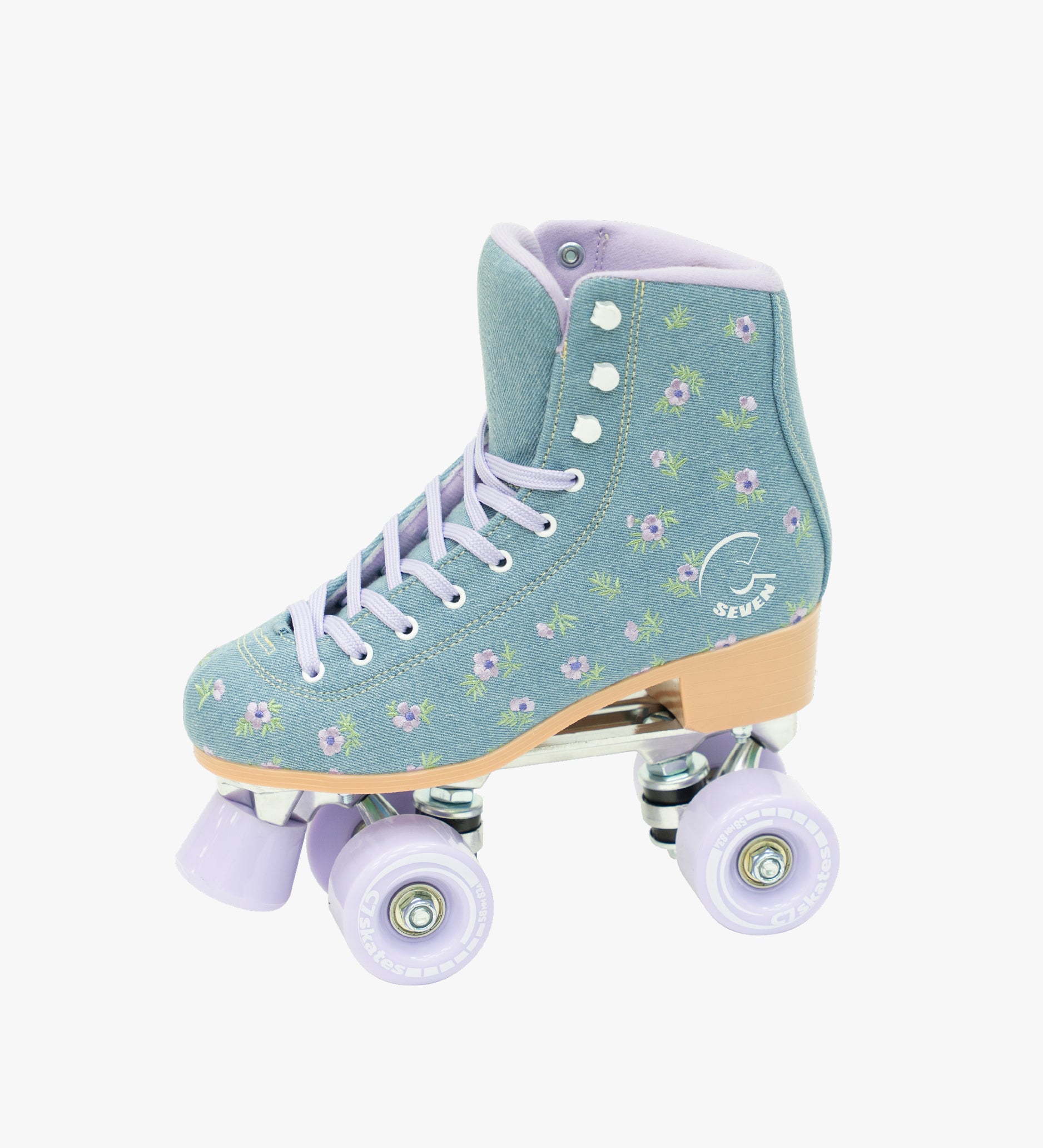 Floral Field Quad Skates