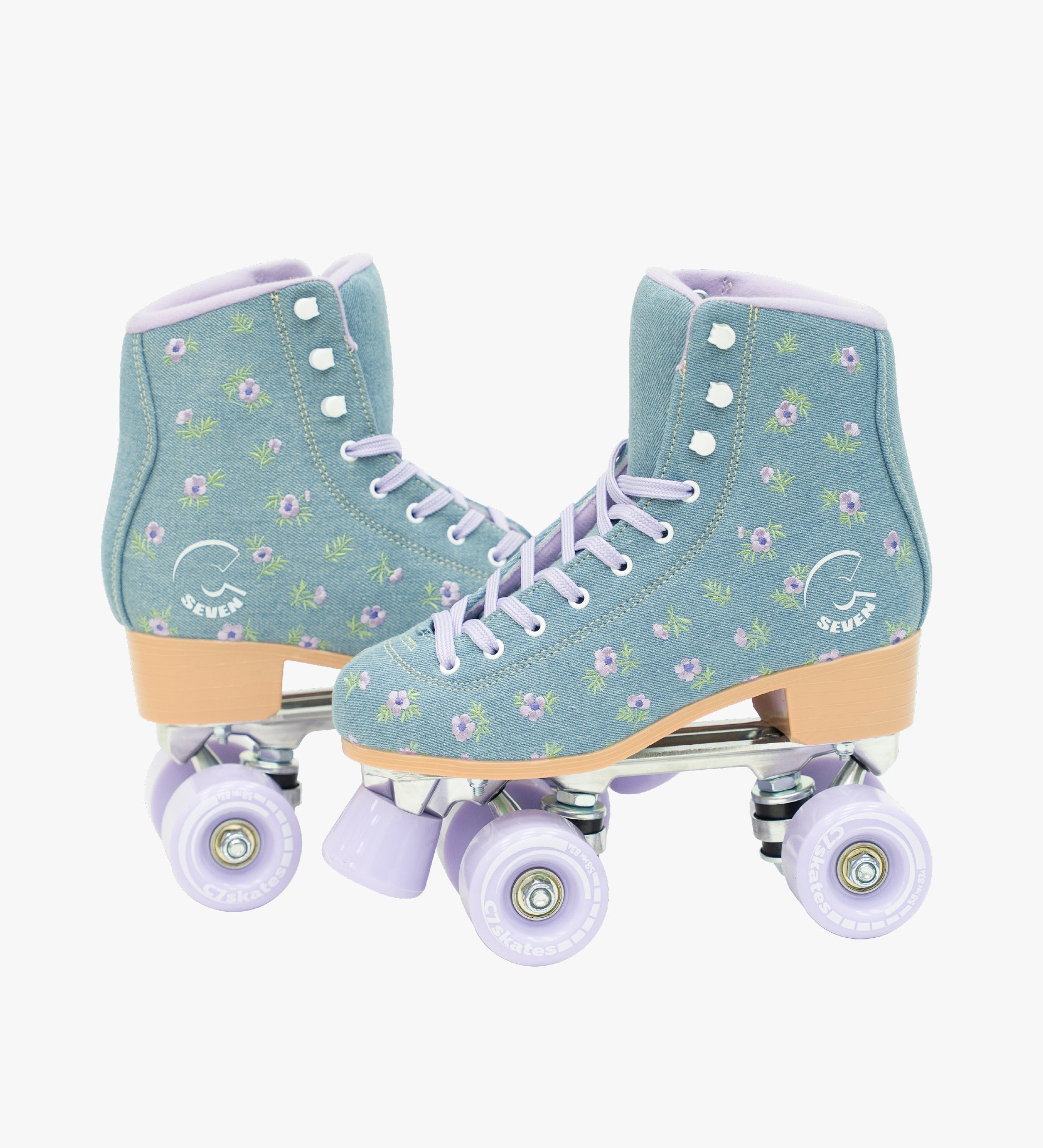 Floral Field Quad Skates