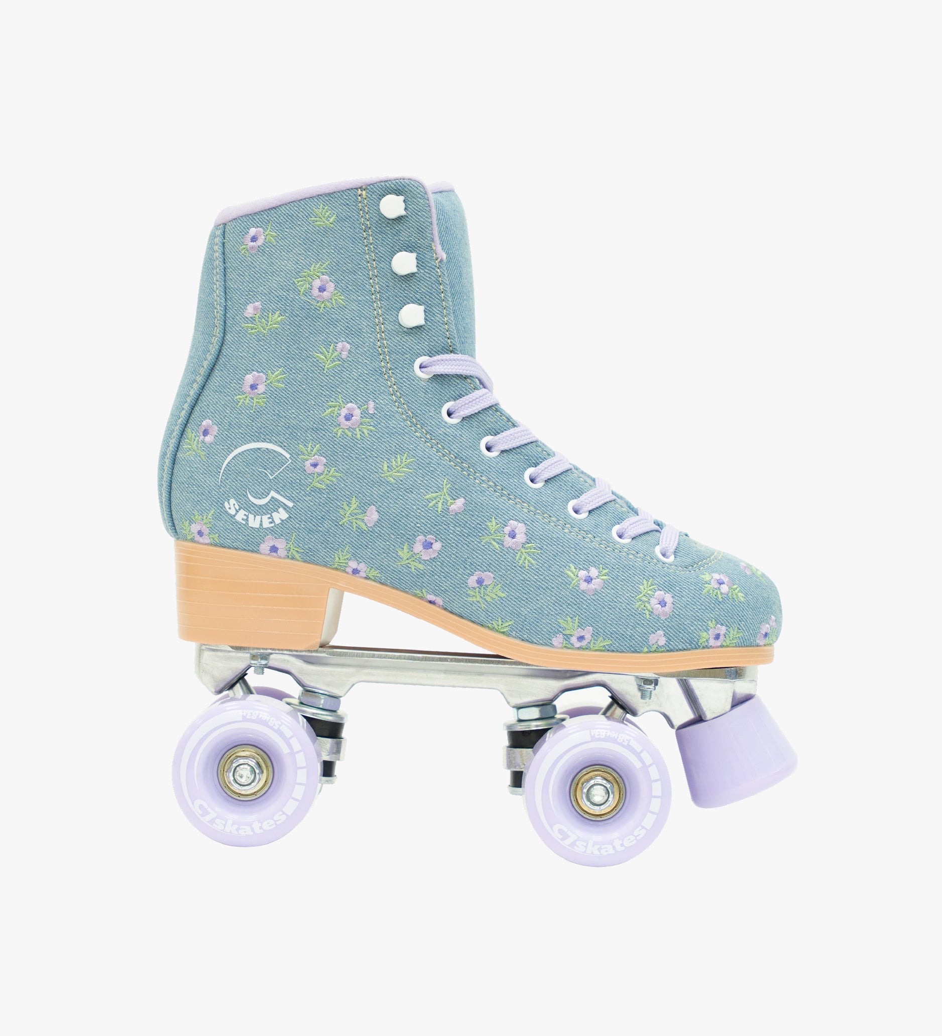 Floral Field Quad Skates