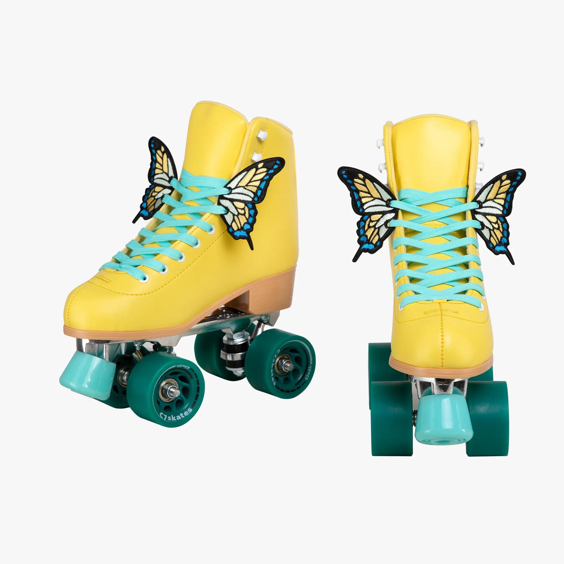 Beaming-Enchanted Forest DIY Quad Skates