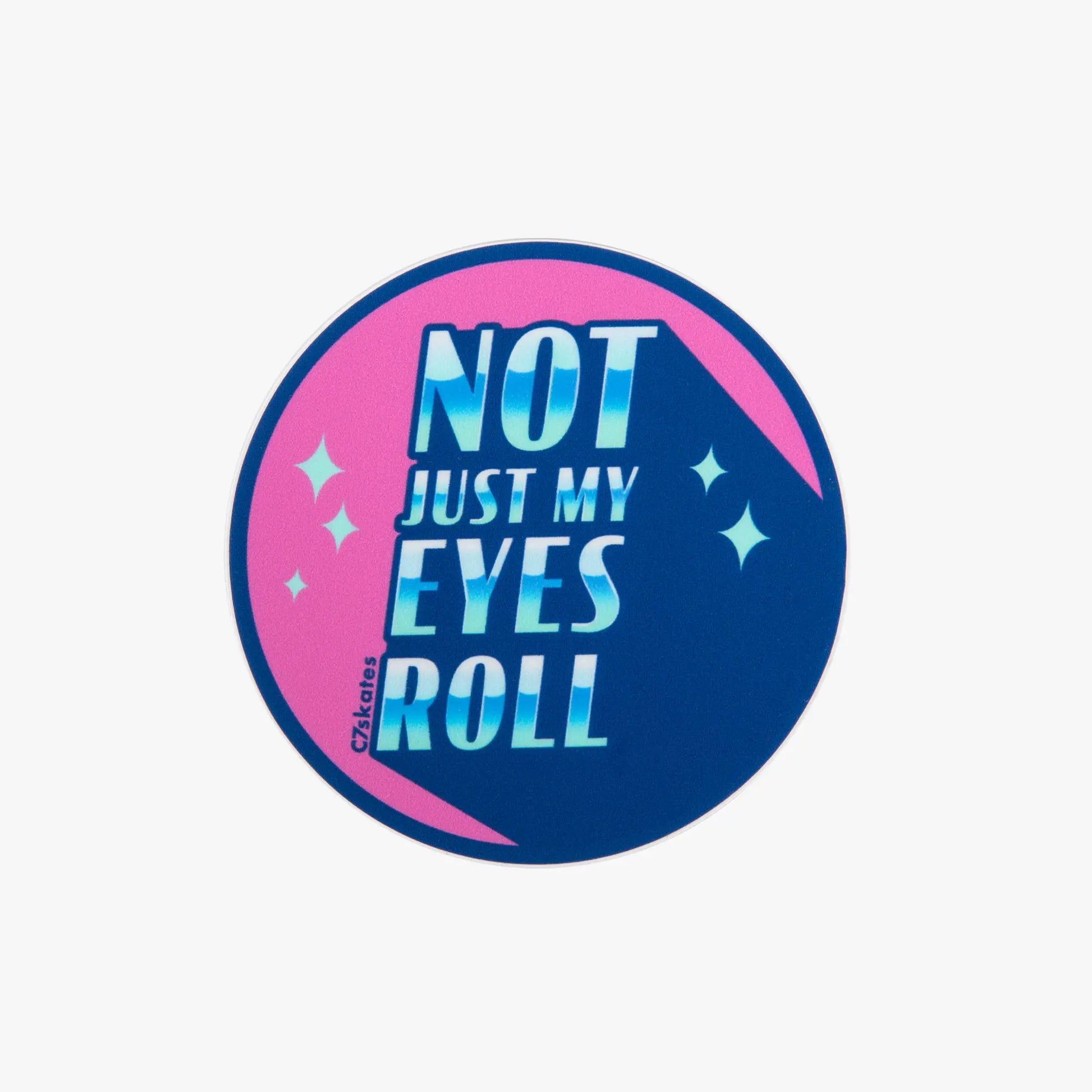 Eye Roll Sticker