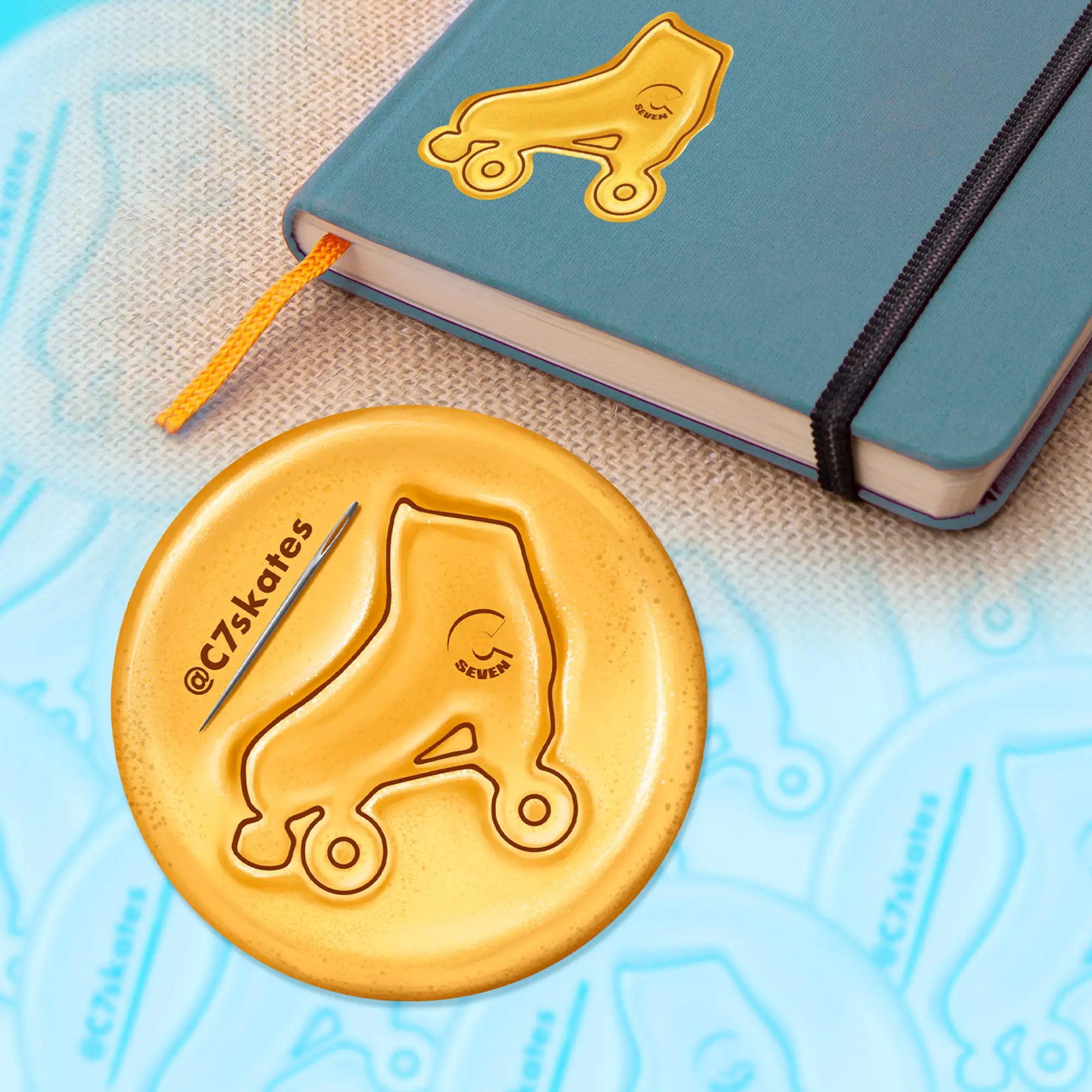 Roller Skate Dalgona Sticker