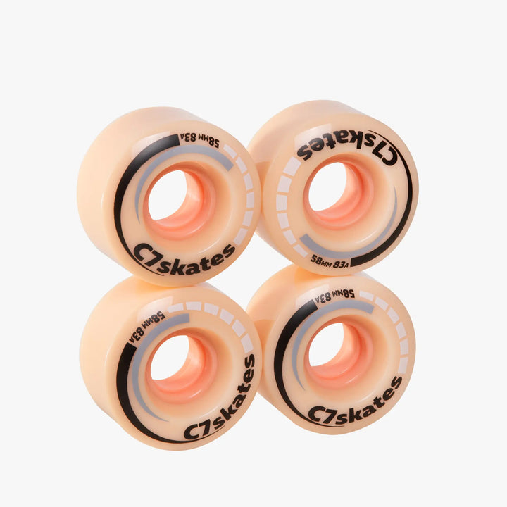 Peachy Roller Skate Wheels (Set of 4)