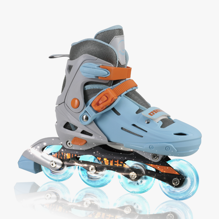 Wave Rider Youth Inline Skates with Light Up Wheels