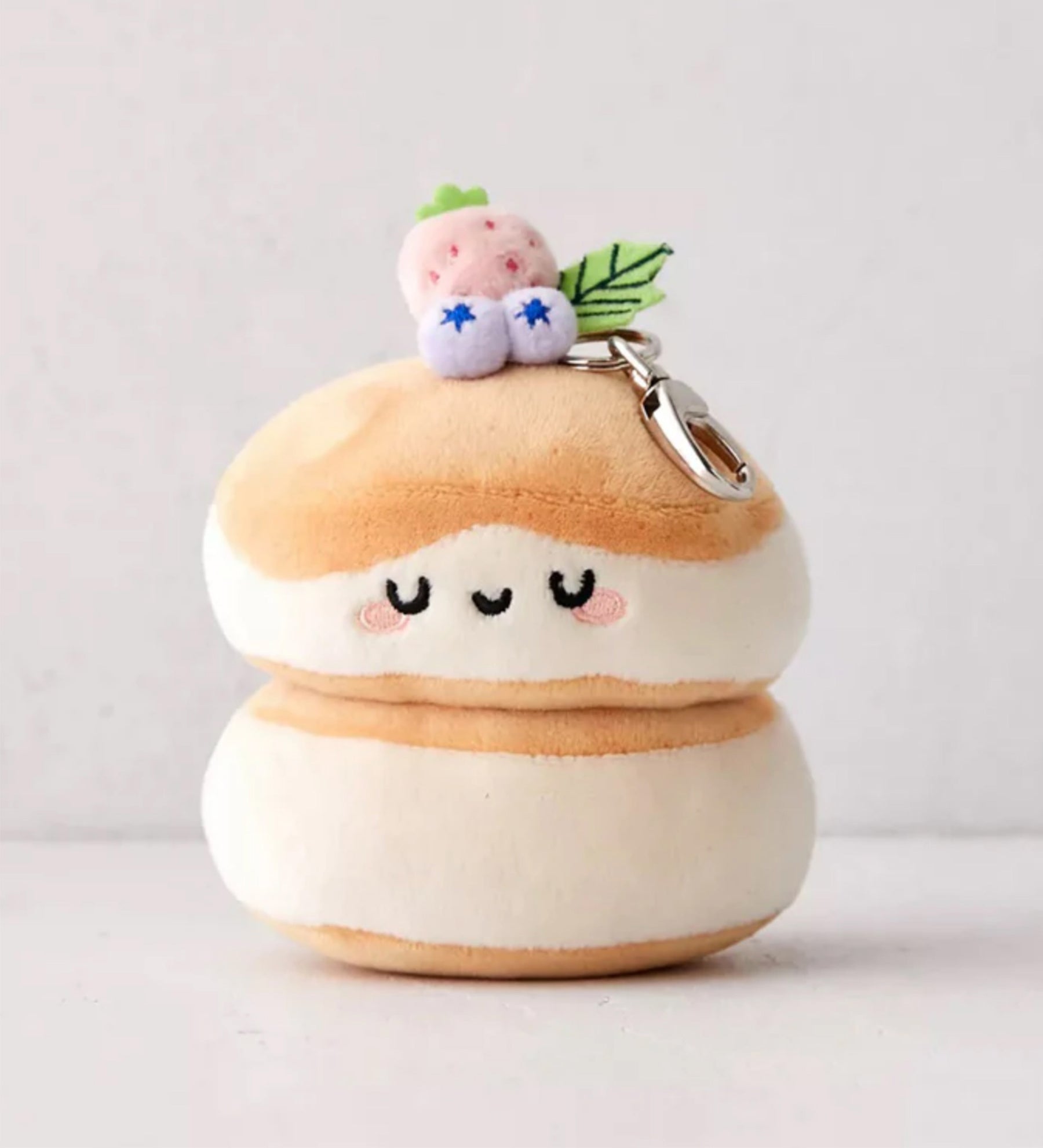 Smoko Souffle Pancake Plush Keychain C7skates