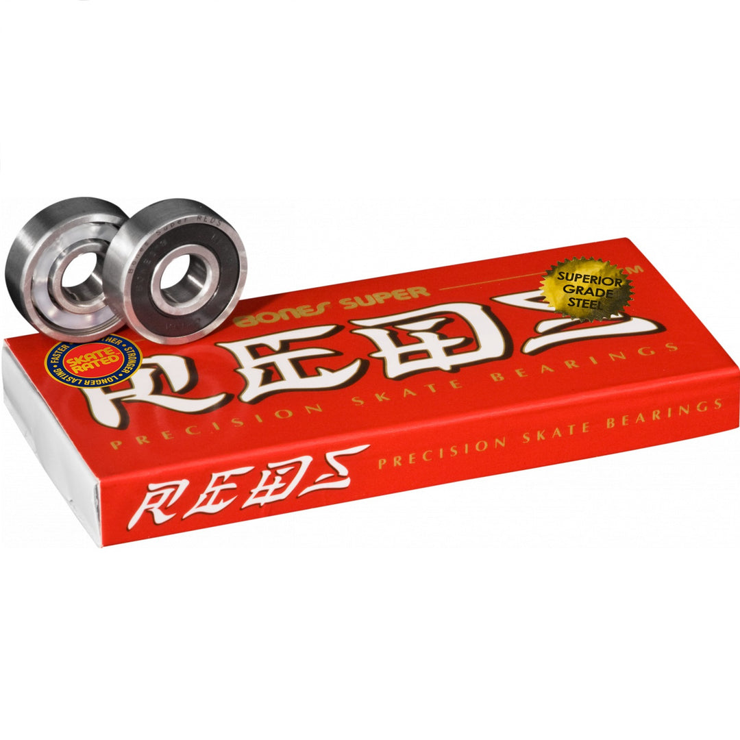 Bones Super REDS Skateboard Bearings (2 Pack)