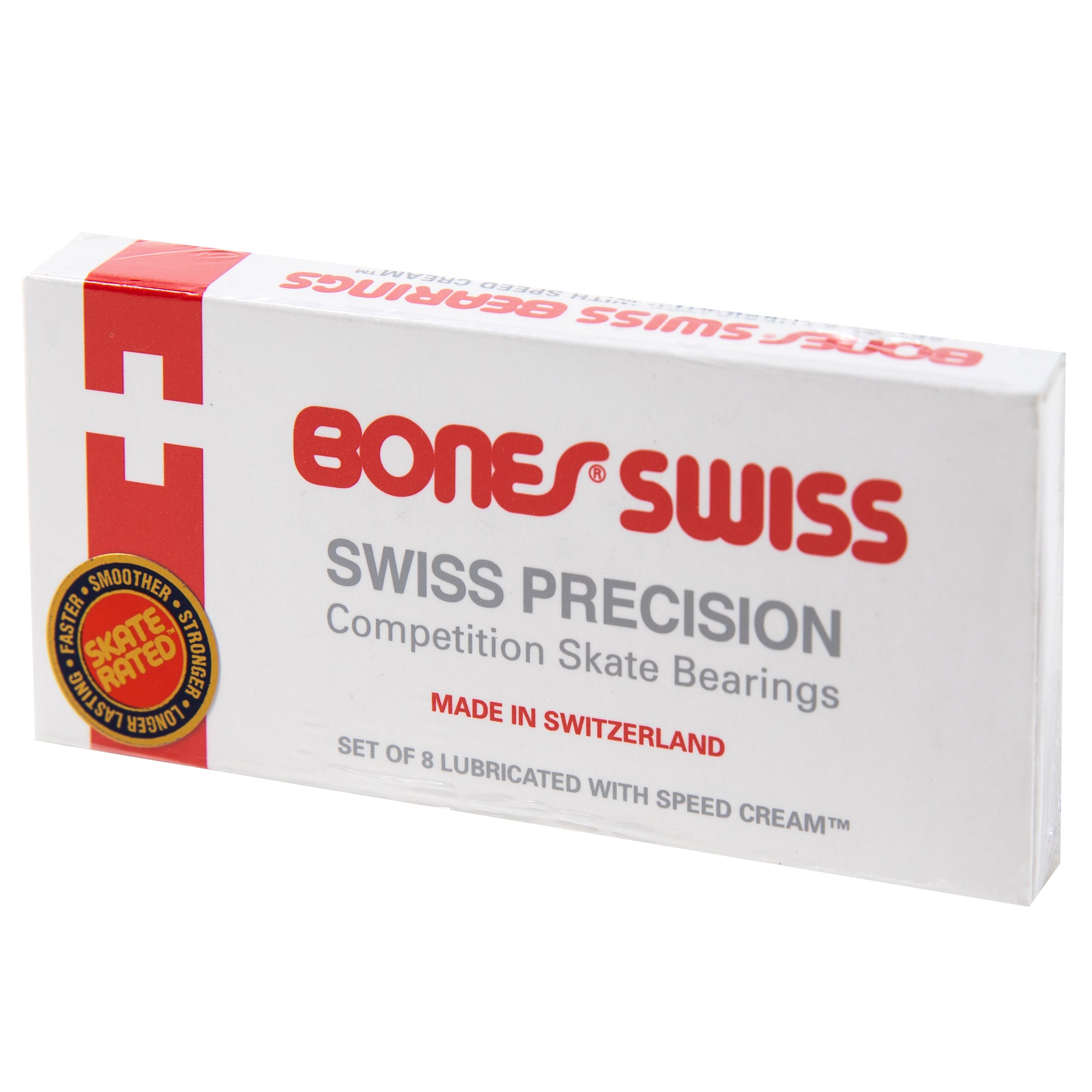 Bones Swiss Skateboard Bearings (2 pack) – C7skates