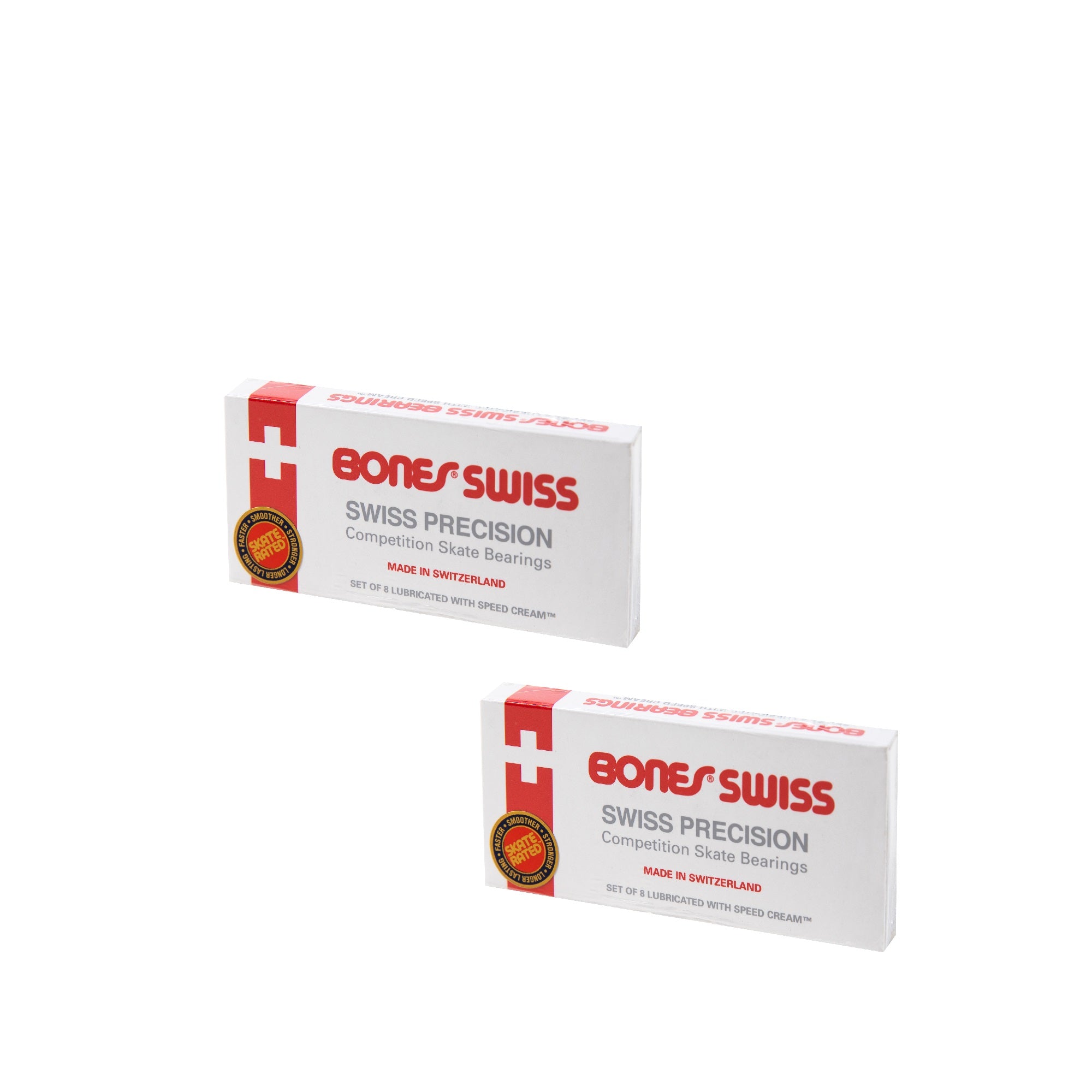 Bones Swiss Skateboard Bearings (2 pack) – C7skates
