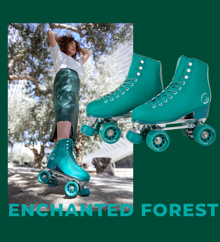 Enchanted Forest Quad Skates