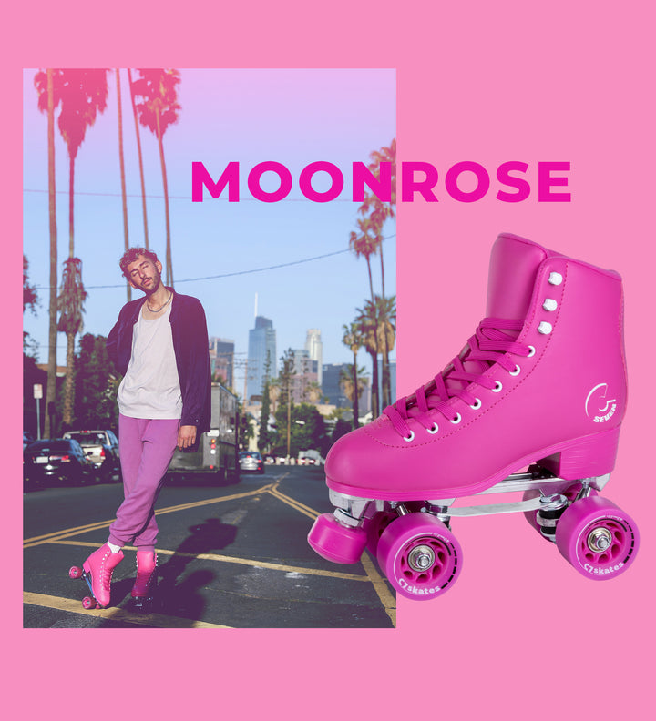 Moon Rose Quad Skates