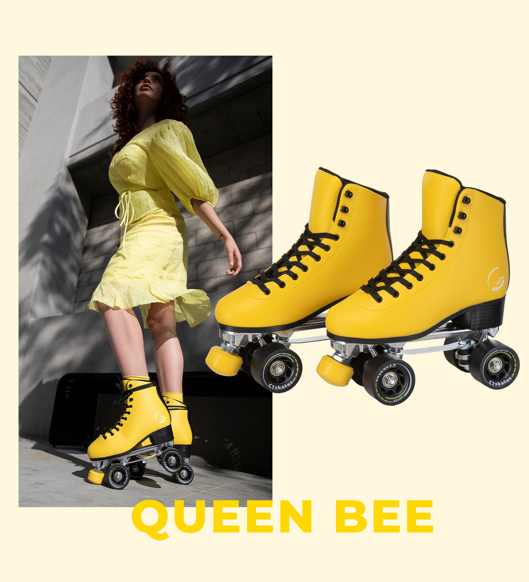 Queen Bee Quad Skates