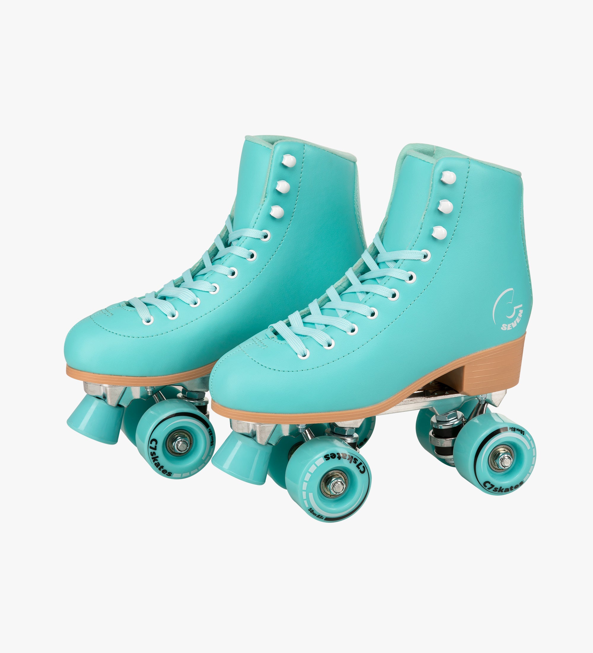 C7 Skates Womens Size 7 Mens Size 6premium deals Rollerskates Teal