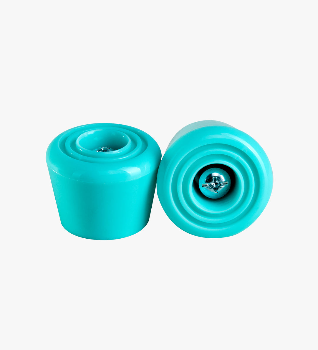 C7skates Teal roller skate stoppers made from durable polyurethane PU82A dimensions and measure 47 by 35 mm. 