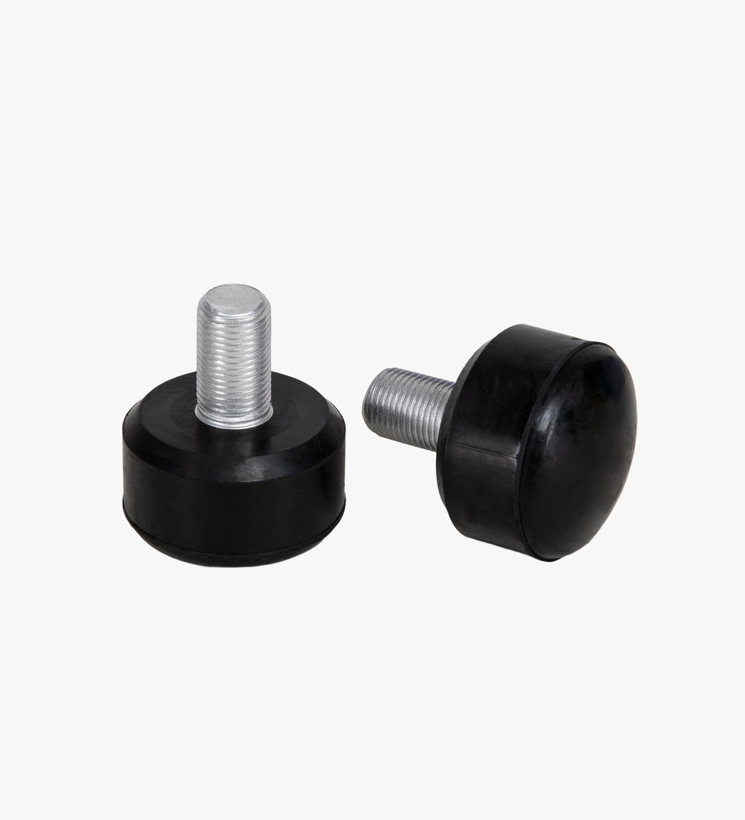 Black Adjustable C7 Roller Skate Stoppers as seen on Femme Fatale, made from durable rubber and measure 47 by 35 mm. 